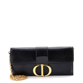 Christian Dior 30 Montaigne Clutch Leather