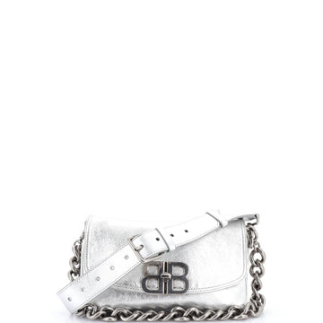 Balenciaga BB Soft Flap Bag Leather Small