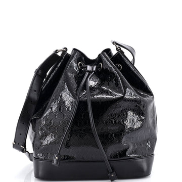 Saint Laurent Le Monogramme Bucket Bag Monogram All Over Embossed Leather Medium