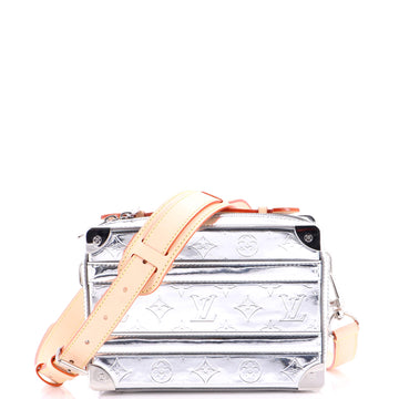 Louis Vuitton Handle Soft Trunk Bag Monogram Mirror Coated Canvas
