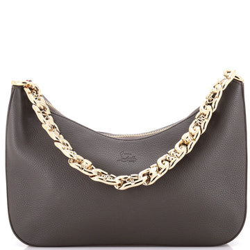 Christian Louboutin Loubila Chain Shoulder Bag Leather Large