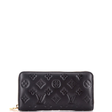 Louis Vuitton Coussin Zippy Wallet Monogram Embossed Lambskin