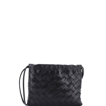 Bottega Veneta Drawstring Dustbag Crossbody Bag Intrecciato Nappa Small