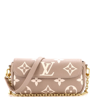 Louis Vuitton Ivy Wallet on Chain Bicolor Monogram Empreinte Giant
