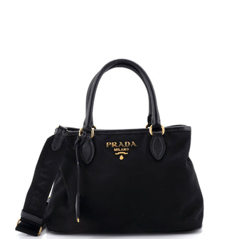 Prada Convertible Open Tote Tessuto Small