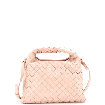 Bottega Veneta Hop Top Handle Bag Intrecciato Nappa Mini