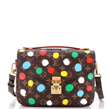 Louis Vuitton Pochette Metis Yayoi Kusama Painted Dots Monogram Canvas