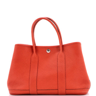 Hermes Garden Party Tote Leather 30