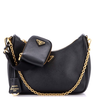 Prada Re-Edition 2005 Shoulder Bag Saffiano Leather Small