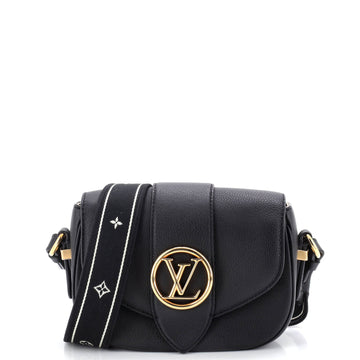 Louis Vuitton LV Pont 9 Soft Bag Leather PM