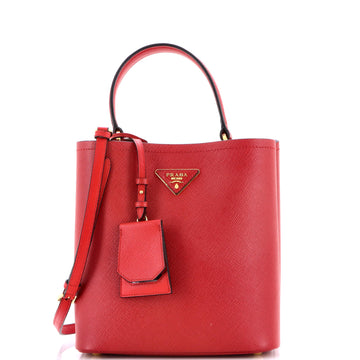 Prada Panier Bucket Bag Saffiano Leather Medium