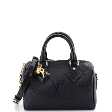 Louis Vuitton Speedy Bandouliere Bag Monogram Empreinte Giant 20