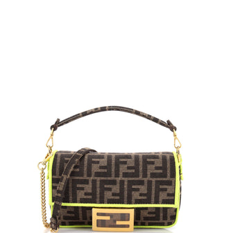 Fendi Baguette NM Bag Zucca Canvas Mini
