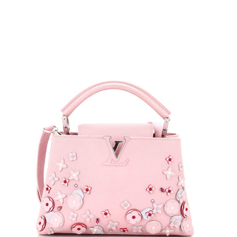 Louis Vuitton Capucines Bag Leather with Embellished Detail BB