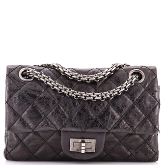 Chanel Reissue 2.55 Flap Bag Quilted Aged Calfskin Mini