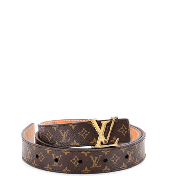 Louis Vuitton LV Initiales Belt Monogram Canvas Thin
