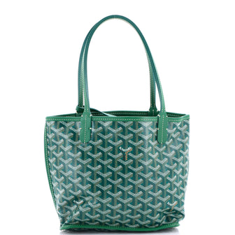Goyard Anjou Reversible Tote Coated Canvas Mini