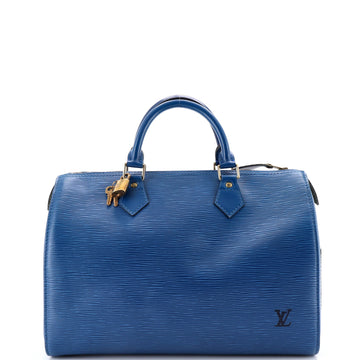 Louis Vuitton Speedy Handbag Epi Leather 30