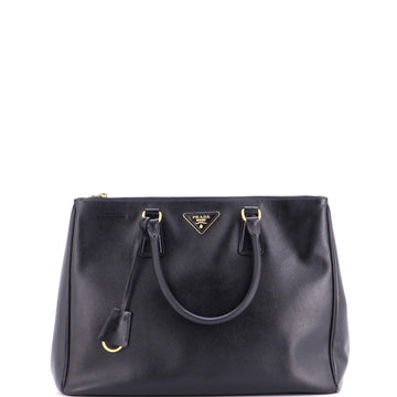 Prada Double Zip Lux Tote Saffiano Leather Large
