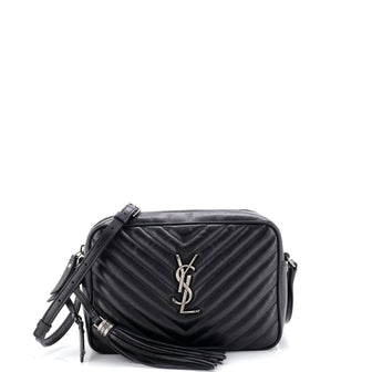 Saint Laurent Lou Camera Bag Matelasse Chevron Leather Small