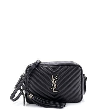 Saint Laurent Lou Camera Bag Matelasse Chevron Leather Small