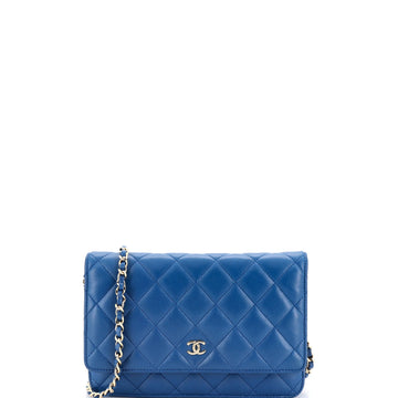 Chanel Wallet on Chain Quilted Lambskin