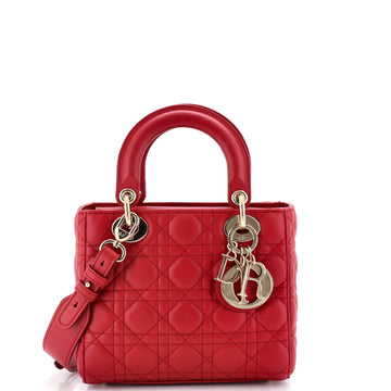 Christian Dior My ABCDior Lady Dior Bag Cannage Quilt Lambskin