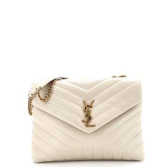 Saint Laurent Loulou Puffer Shoulder Bag Quilted Leather Medium