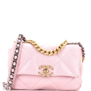 Chanel 19 Flap Bag Quilted Leather Medium