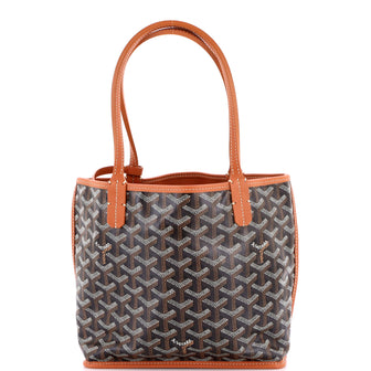 Goyard Anjou Reversible Tote Coated Canvas Mini