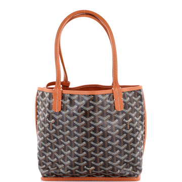 Goyard Anjou Reversible Tote Coated Canvas Mini