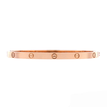 Cartier Love Bracelet 18K Rose Gold Small