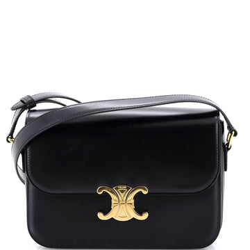 Celine Triomphe Shoulder Bag Smooth Calfskin Medium