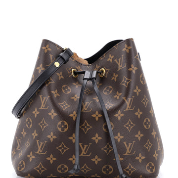 Louis Vuitton NeoNoe Handbag Monogram Canvas with Leather MM