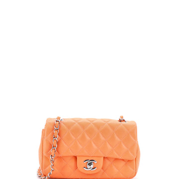 Chanel Classic Single Flap Bag Quilted Lambskin Mini
