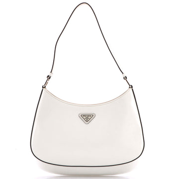Prada Cleo Shoulder Bag Spazzolato Leather Medium