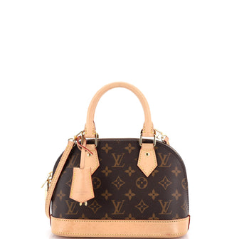 Louis Vuitton Alma Handbag Monogram Canvas BB