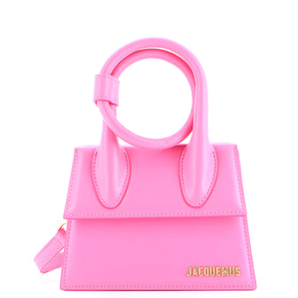 Jacquemus Le Chiquito Noeud Bag Leather