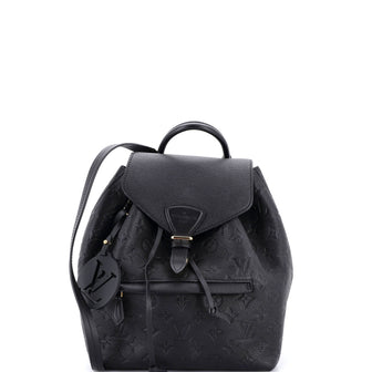 Louis Vuitton Montsouris NM Backpack Monogram Empreinte Leather PM