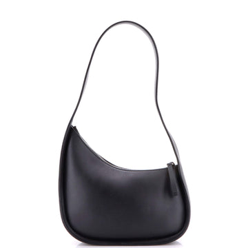 The Row Half Moon Shoulder Bag Leather