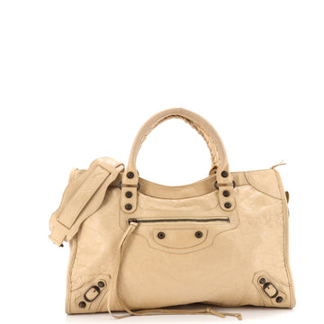 Balenciaga City Classic Studs Bag Leather Medium