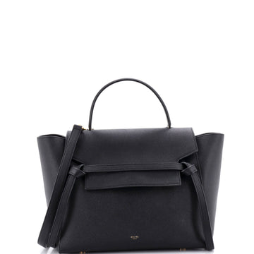 Celine Belt Bag Textured Leather Micro