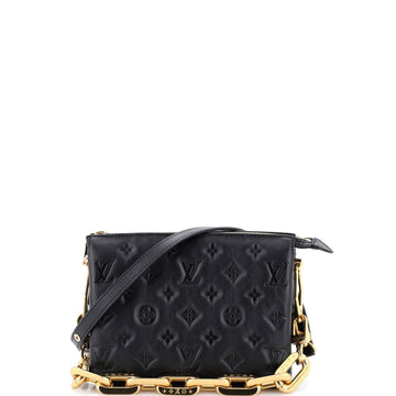 Louis Vuitton Coussin Bag Monogram Embossed Lambskin BB