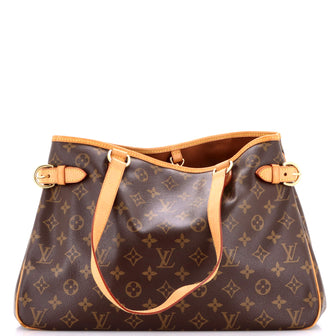 Louis Vuitton Batignolles Handbag Monogram Canvas Horizontal