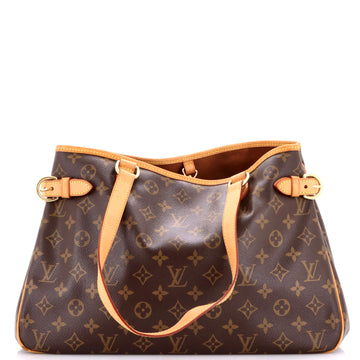 Louis Vuitton Batignolles Handbag Monogram Canvas Horizontal