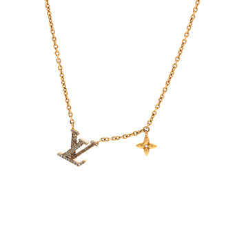 Louis Vuitton LV Iconic Necklace Metal with Crystals