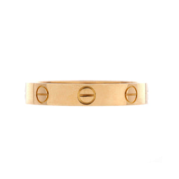 Cartier Love Wedding Band Ring 18K Yellow Gold