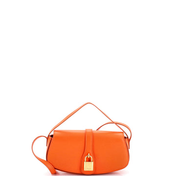 Celine Tabou Clutch with Strap Smooth Calfskin