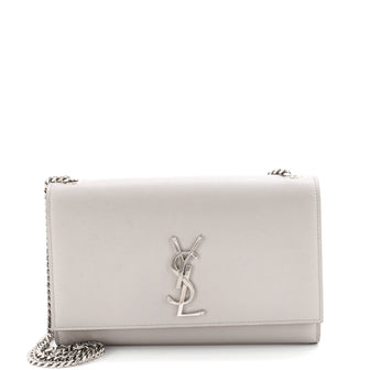 Saint Laurent Classic Monogram Crossbody Bag Grainy Leather Medium