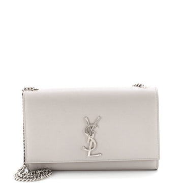 Saint Laurent Classic Monogram Crossbody Bag Grainy Leather Medium